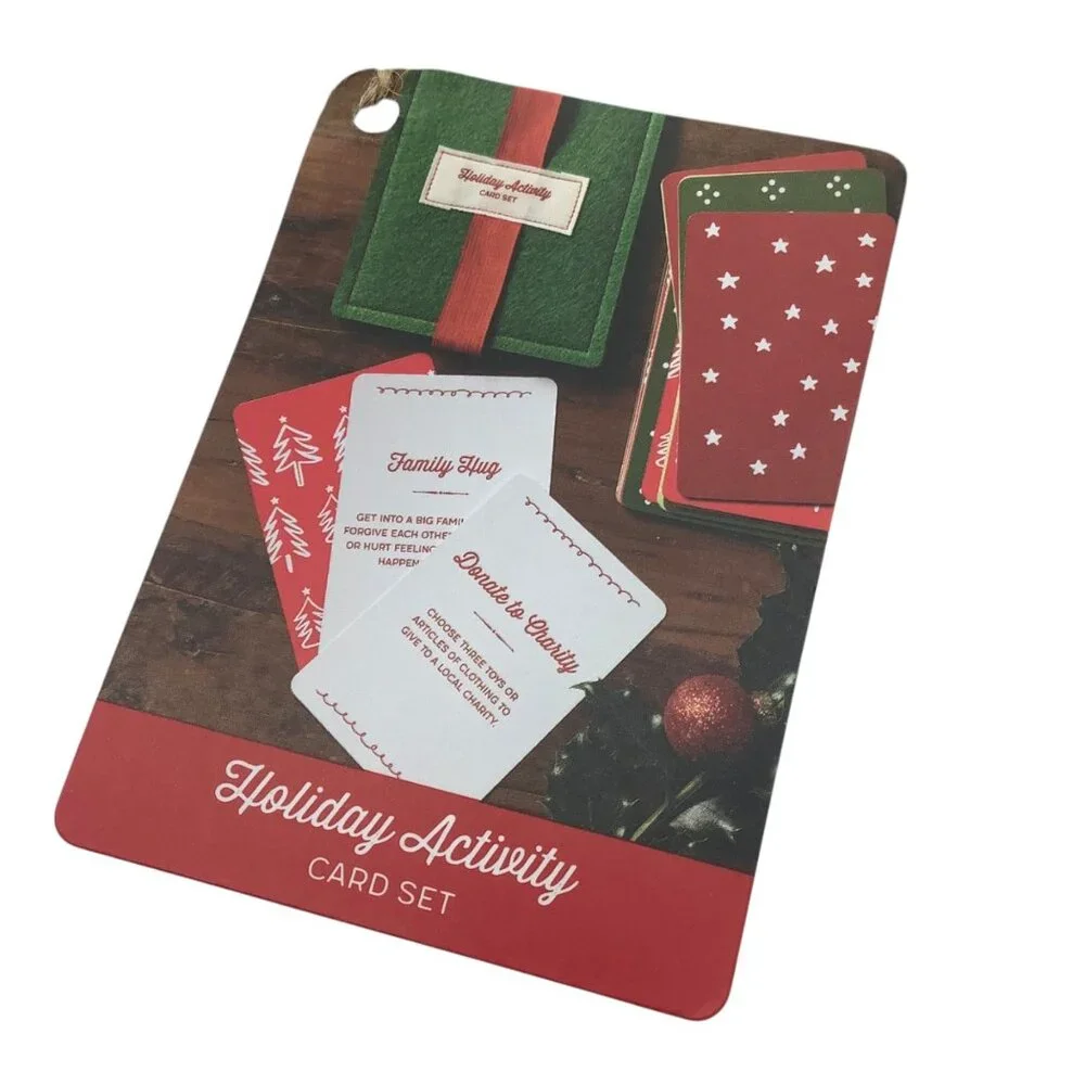 Holiday Activity Card Set Demdaco‎ Christmas Family Game Interactive Prompts NWT
